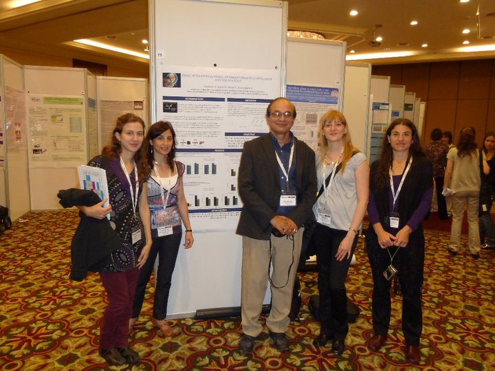 With my Students in Santiago, Chile